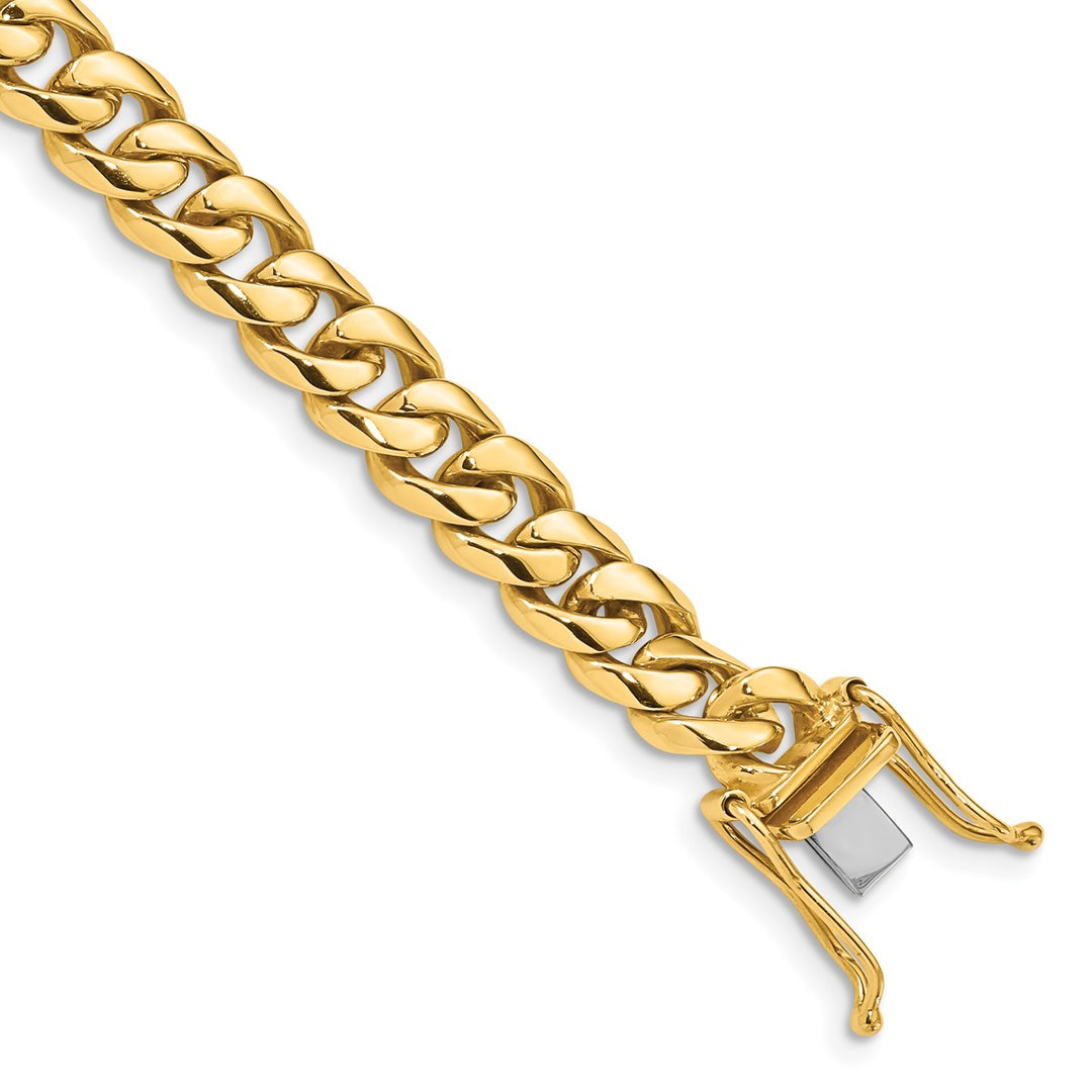 Gold 7.25mm Curb Chain, 24"