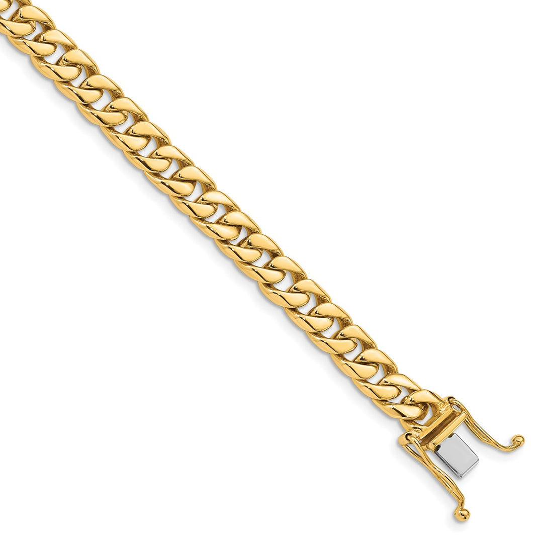 Gold 6.8mm Curb Chain, 22"
