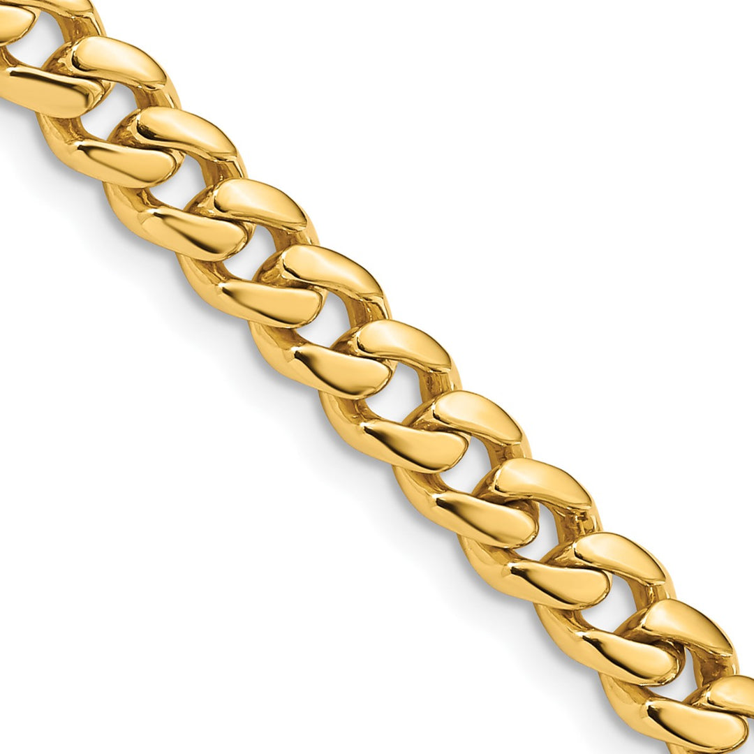 Gold 5.7mm Cuban Chain, 20"