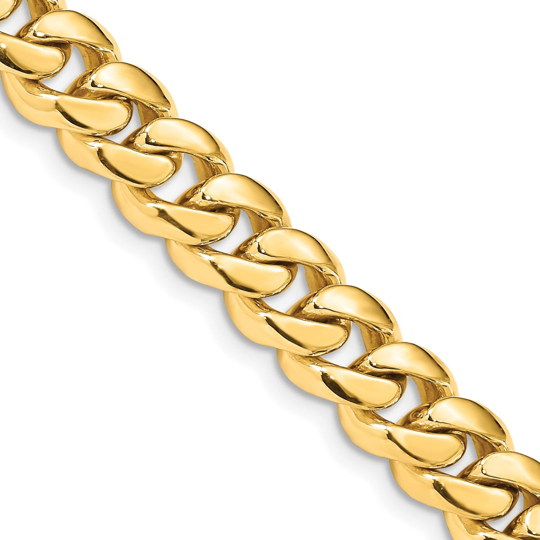 Gold 8.7mm Cuban Chain, 20"