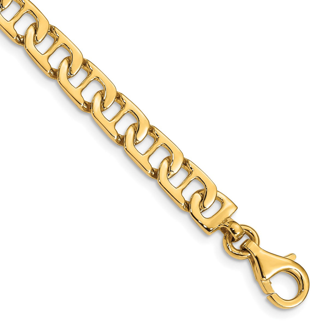 Gold 6.5mm Anchor Chain, 18"
