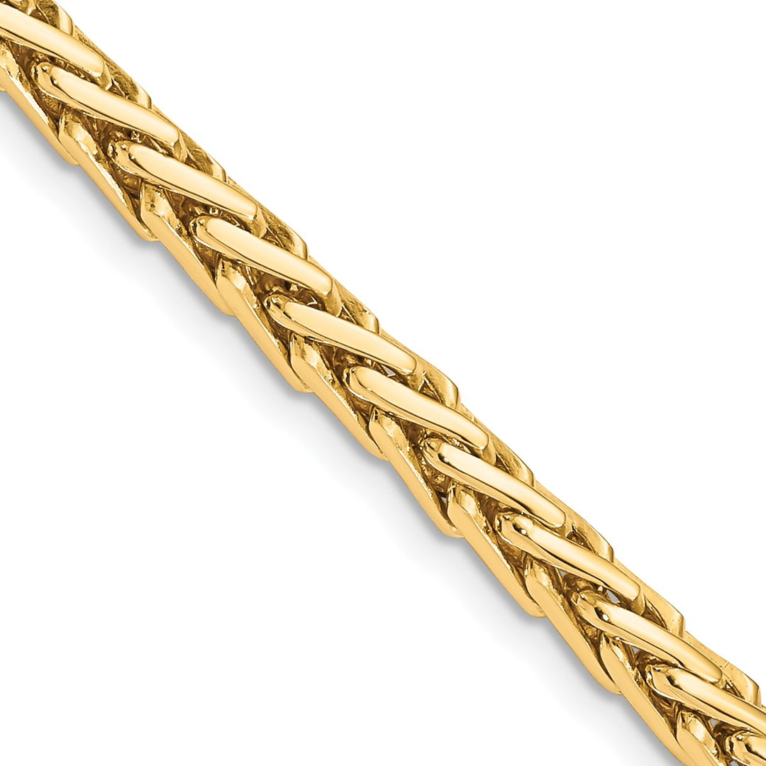Gold 4.4mm Spiga (Wheat) Chain, 20