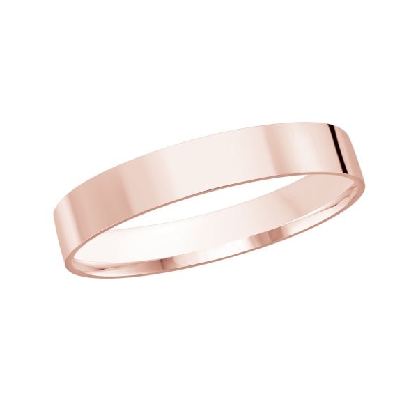 10K Classic Flat 2mm Width Gold Ring - Gold Bands - Design Jewellers Edmonton