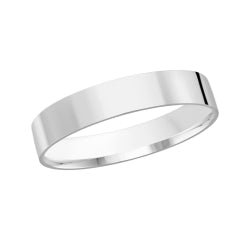 10K Classic Flat 3mm Width Gold Ring - Gold Bands - Design Jewellers Edmonton