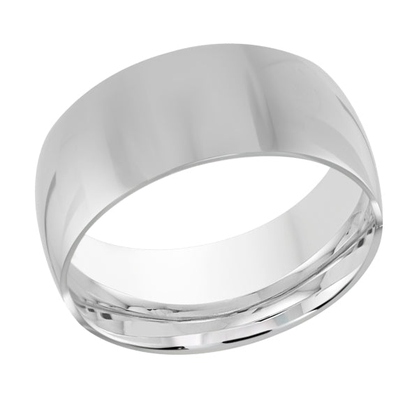 10K Classic Polish 10mm Gold Ring - Gold Bands - Design Jewellers Edmonton