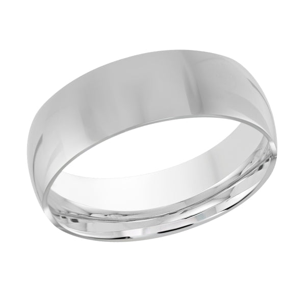 10K Classic Polish 8mm Gold Ring - Gold Bands - Design Jewellers Edmonton