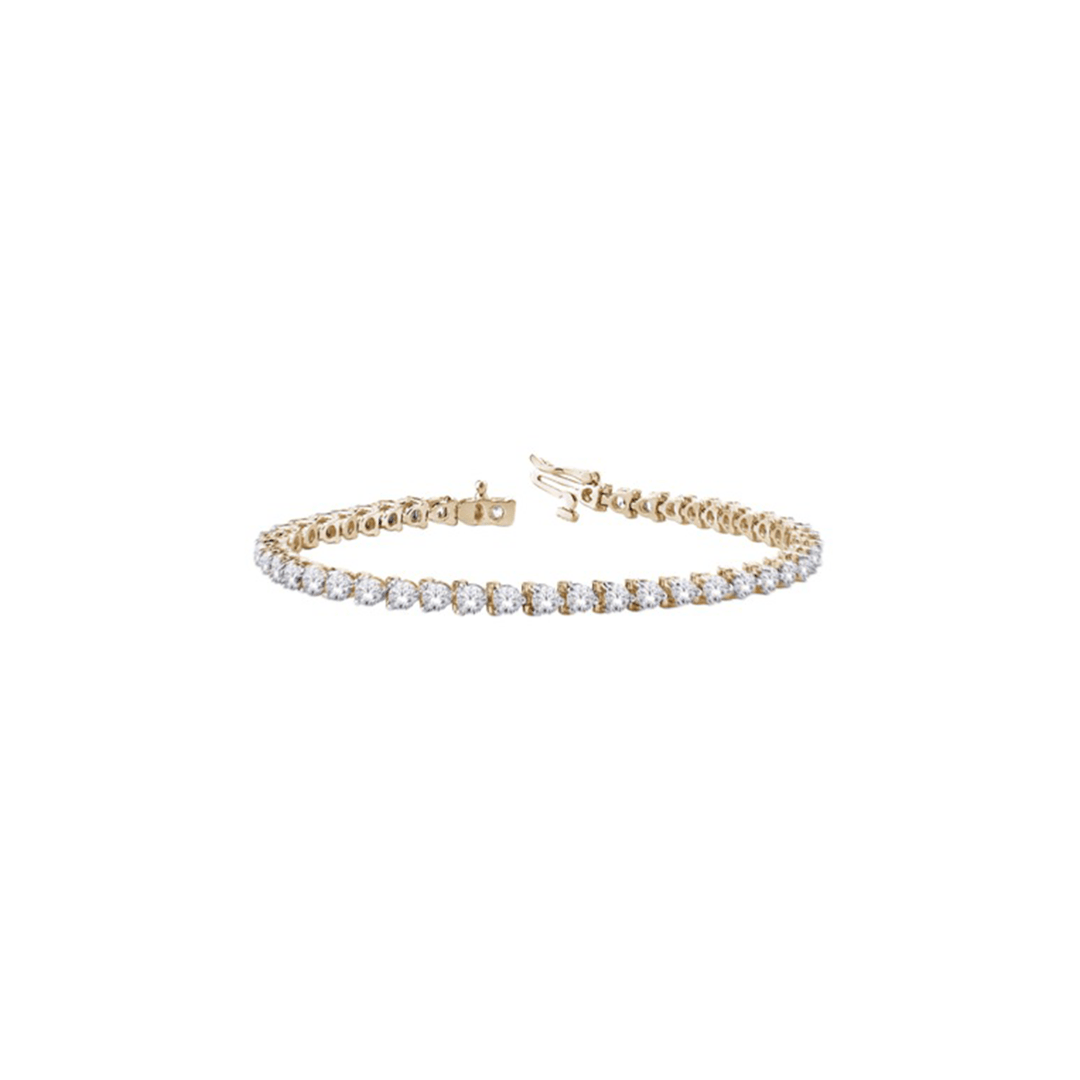 10K Gold Classic Diamond Tennis Bracelet - Diamond Bracelet - Design Jewellers Edmonton