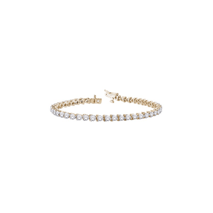 10K Gold Classic Diamond Tennis Bracelet - Diamond Bracelet - Design Jewellers Edmonton