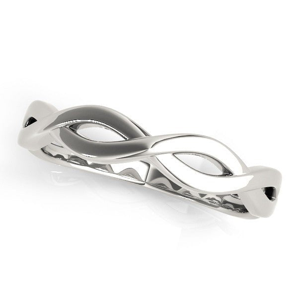 10K Gold Figure 8 Design Band - Gold Bands with Designs - Design Jewellers Edmonton