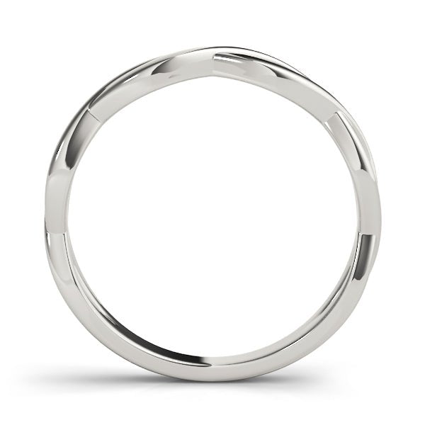 10K Gold Figure 8 Design Band - Gold Bands with Designs - Design Jewellers Edmonton
