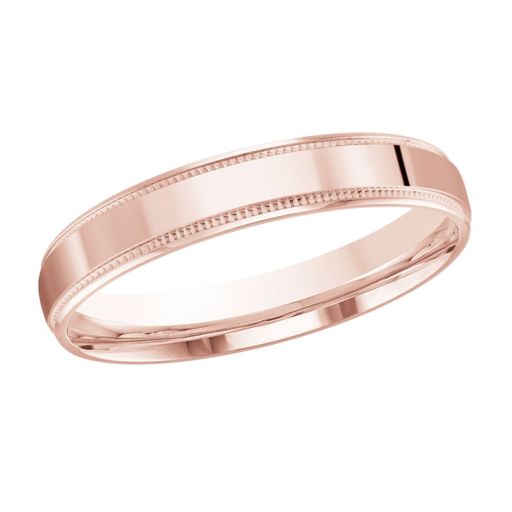 10K Minimalistic Design Gold Band - Gold Bands with Designs - Design Jewellers Edmonton
