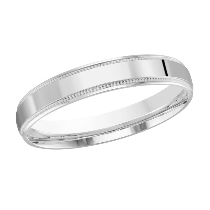 10K Minimalistic Design Gold Band - Gold Bands with Designs - Design Jewellers Edmonton