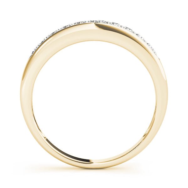 10K Slim Design Channel Set Diamond Band - Diamond Ring - Design Jewellers Edmonton