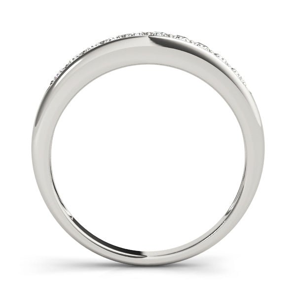 10K Slim Design Channel Set Diamond Band - Diamond Ring - Design Jewellers Edmonton