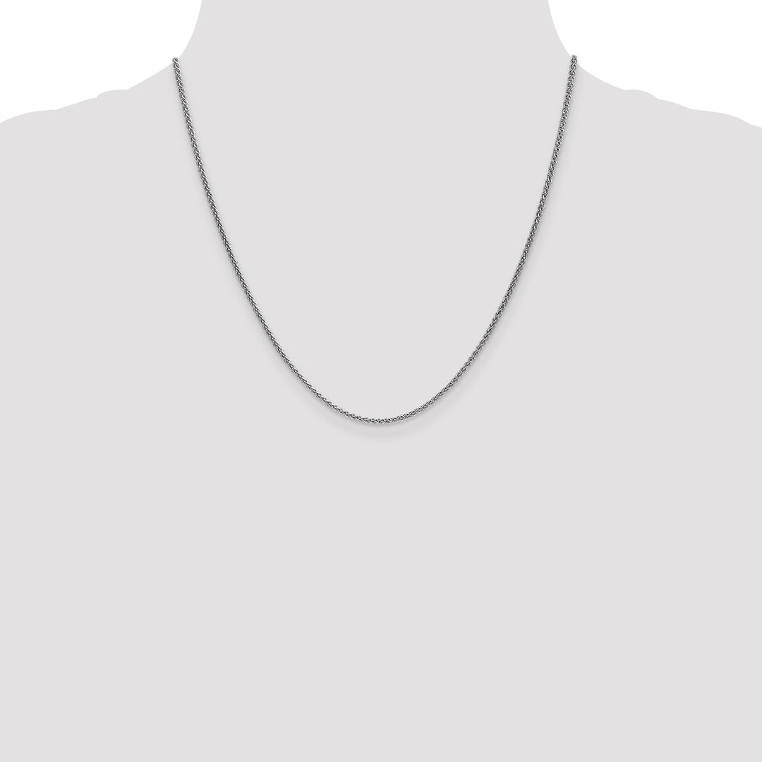 Gold 1.65mm Spiga (Wheat) Chain, 20