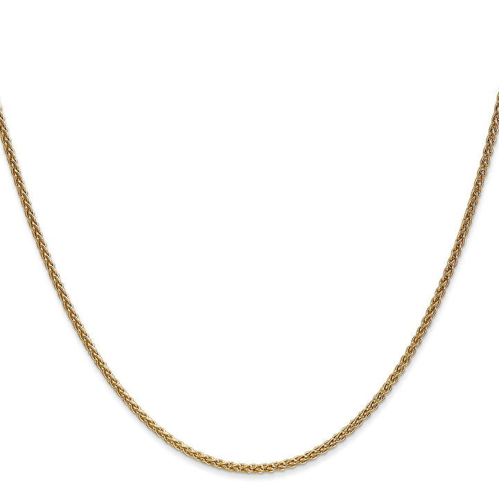 Gold 1.65mm Spiga (Wheat) Chain, 20"