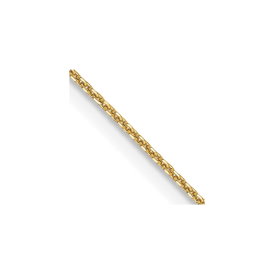 Gold 0.85mm Cable Chain, 20