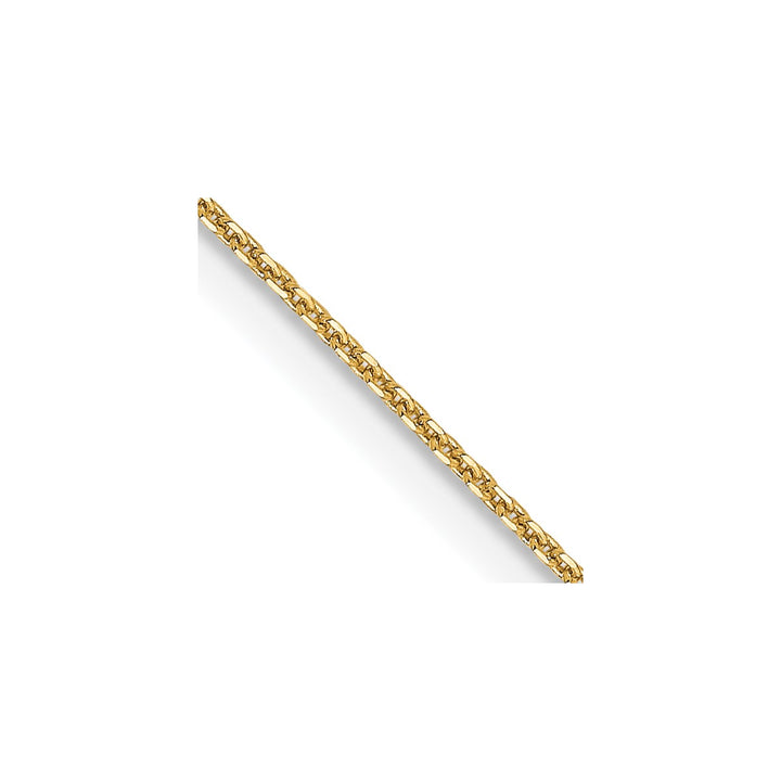 Gold 0.85mm Cable Chain, 20"