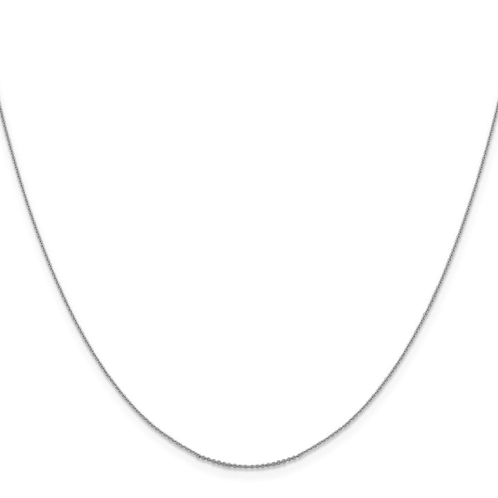 Gold 0.85mm Cable Chain, 18"