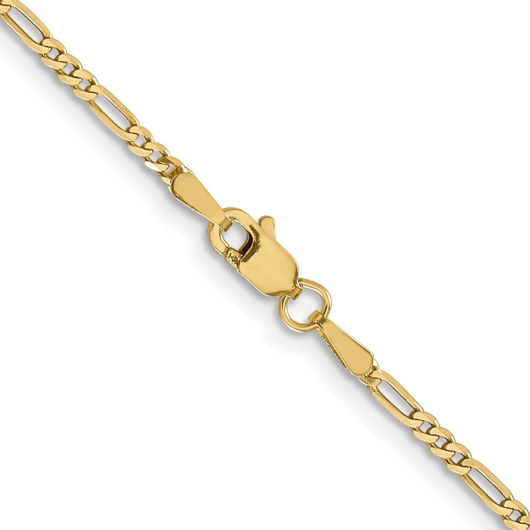 Gold 1.8mm Figaro Chain, 24