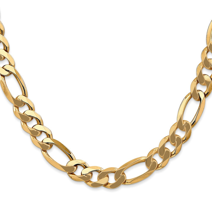 Gold 8.75mm Figaro Chain, 22"