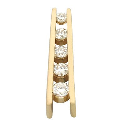 1/2CTW. DIAMOND JOURNEY PENDANT IN GOLD - Charms - Design Jewellers Edmonton