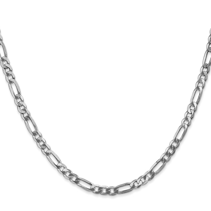 Gold 4mm Figaro Chain, 24"