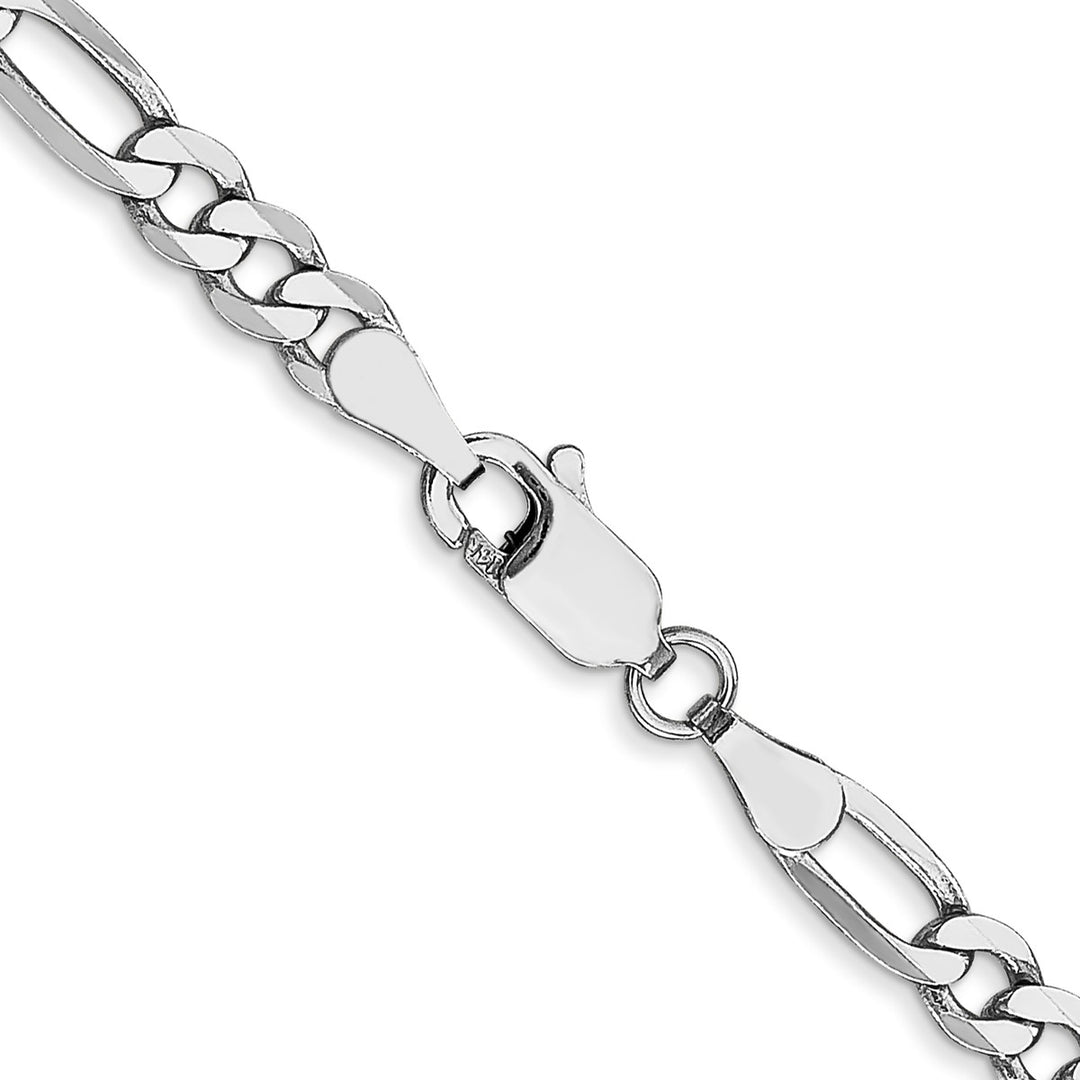 Gold 4mm Figaro Chain, 24