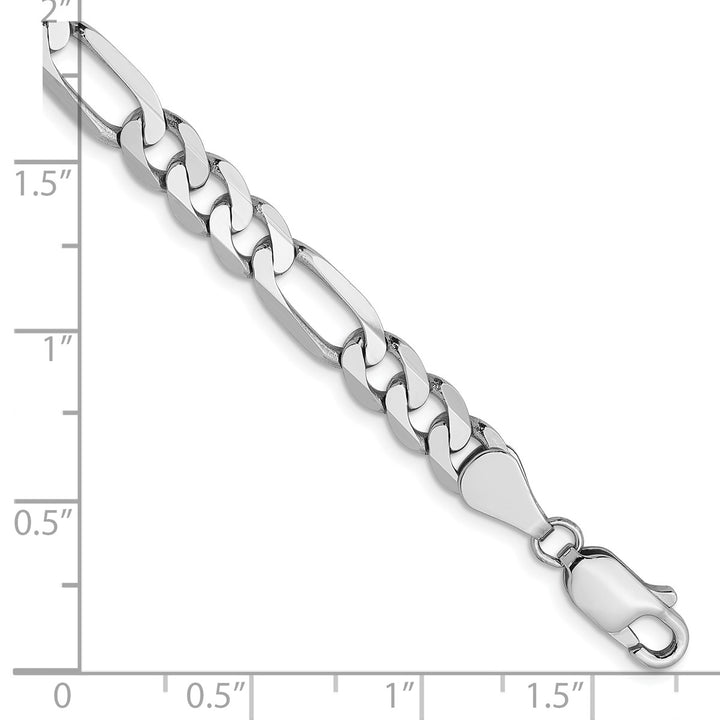 Gold 5.5mm Figaro Chain, 8"