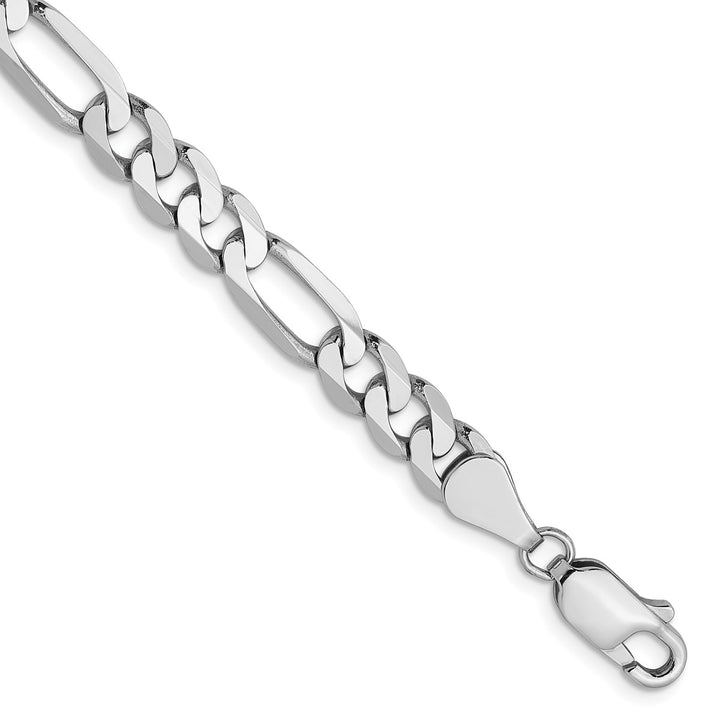 Gold 5.5mm Figaro Chain, 8"