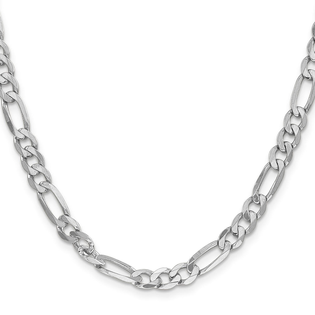 Gold 6mm Figaro Chain, 20