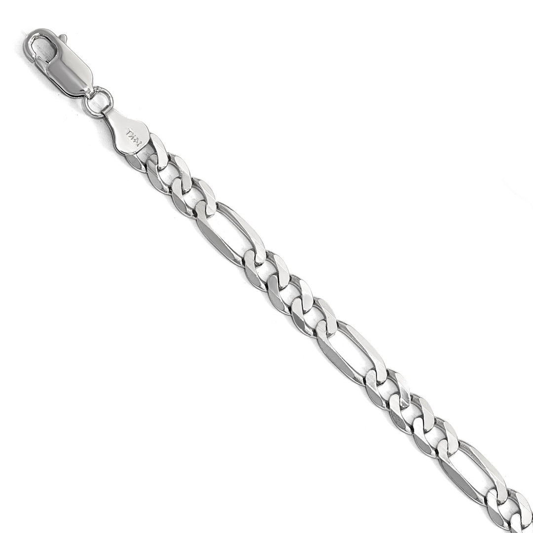 Gold 6mm Figaro Chain, 9