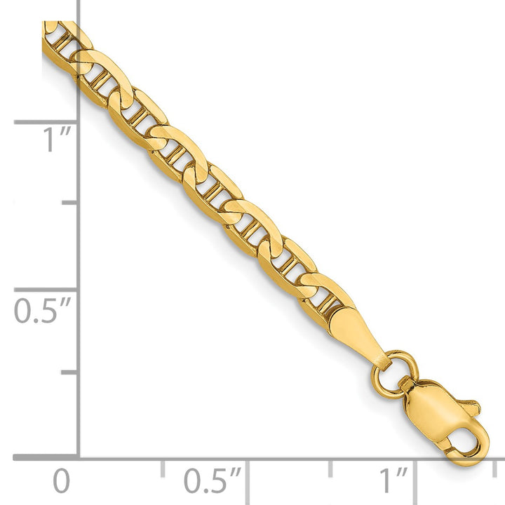 Gold 3mm Anchor Chain, 9"