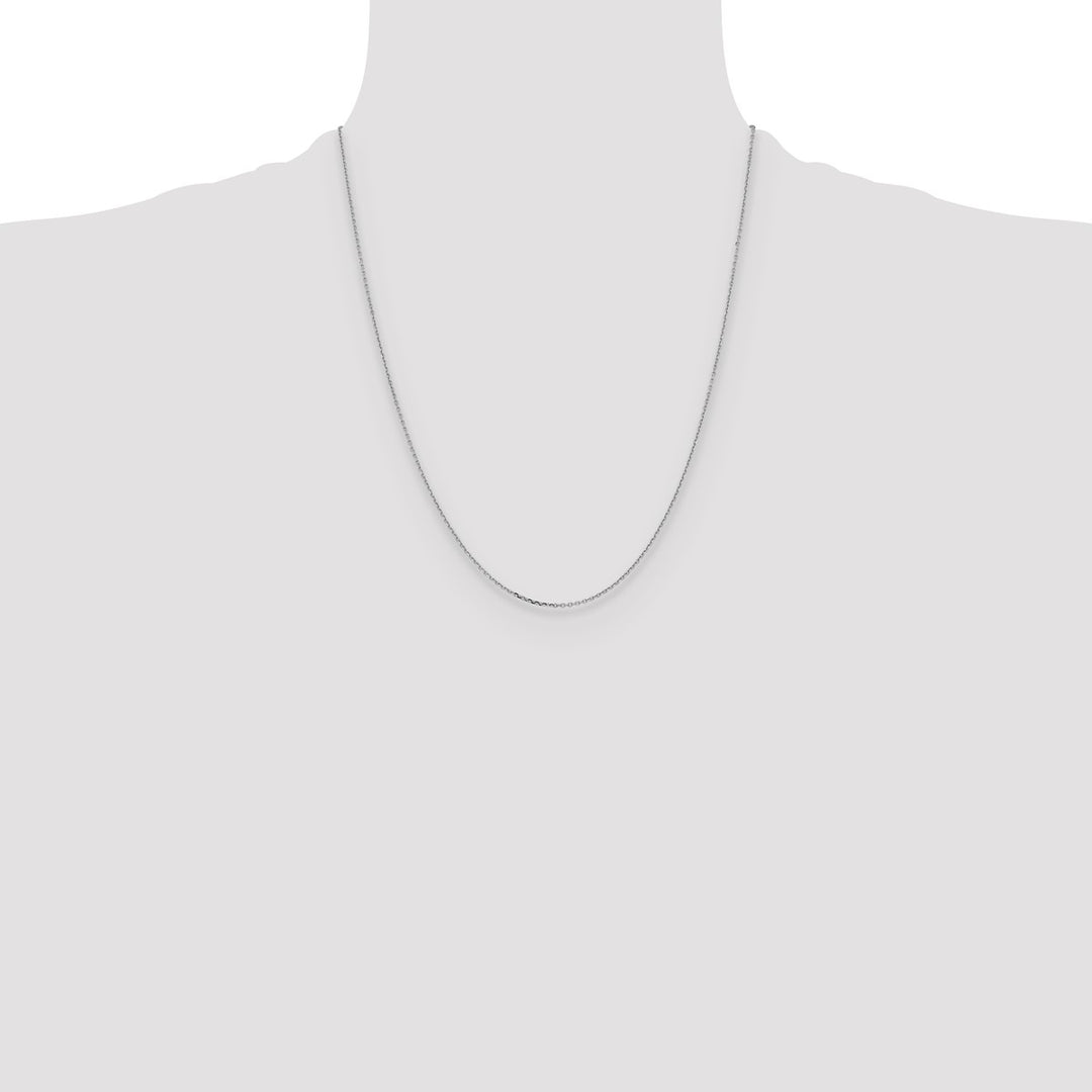 Gold 1.05mm Cable Chain, 22