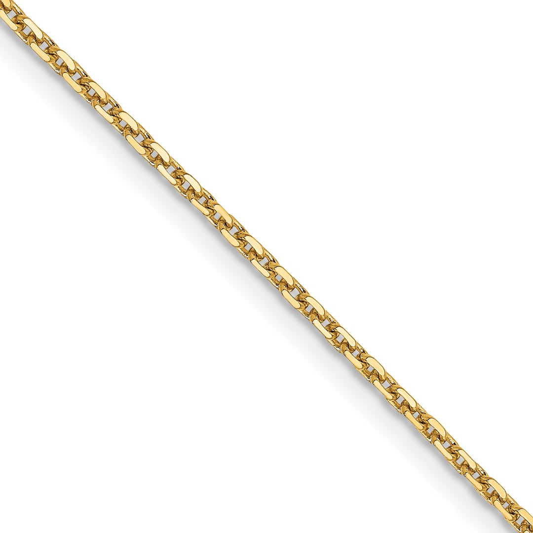 Gold 1.4mm Cable Chain, 22"