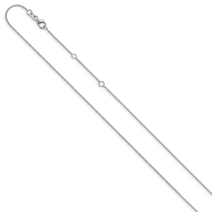 Gold 1.1mm Cable Chain, 16"