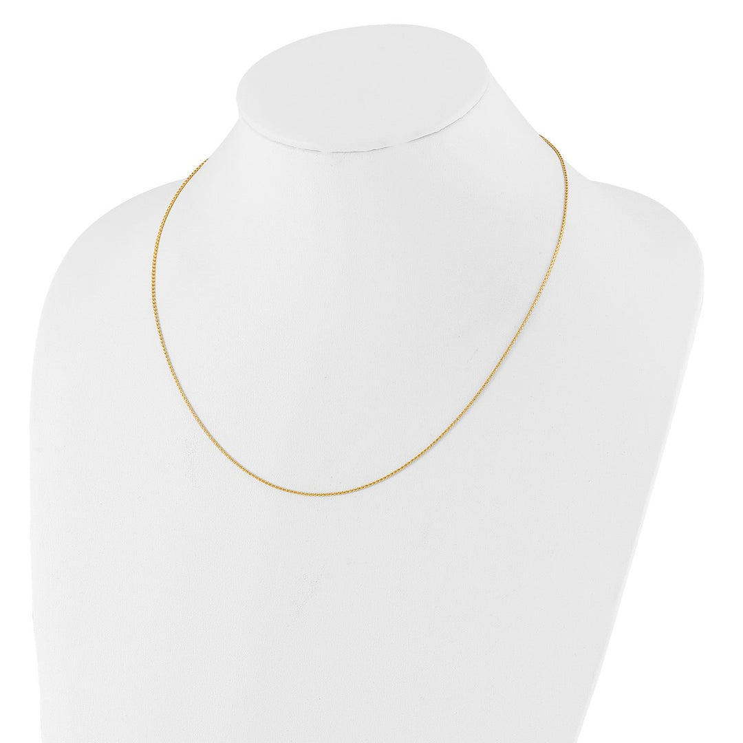 Gold 1mm Franco Chain, 16