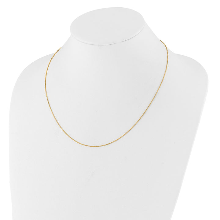 Gold 1mm Franco Chain, 16"