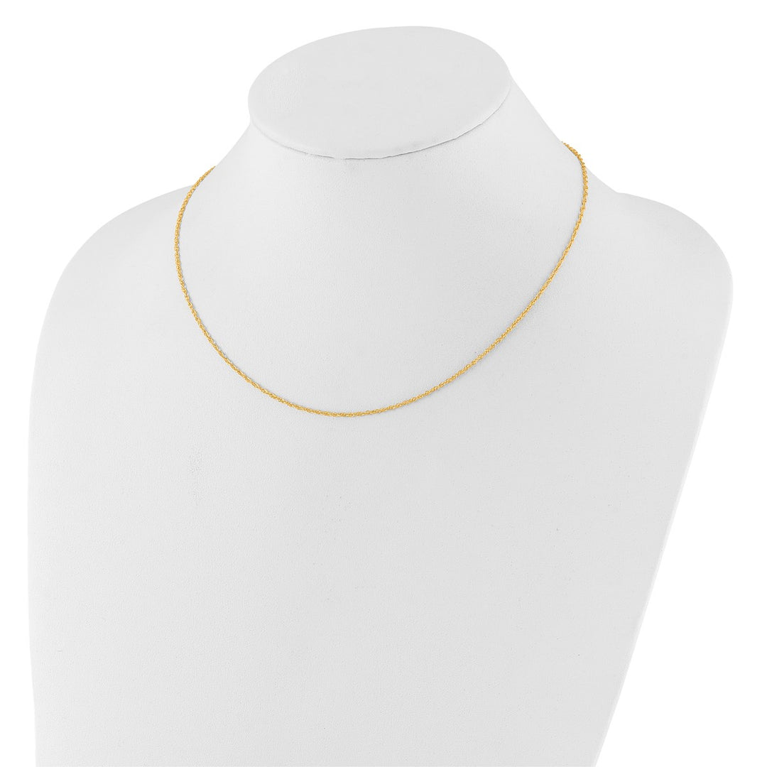 Gold 1.5mm Rope Chain, 16