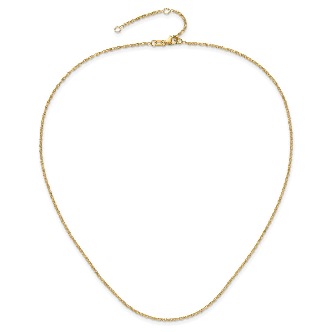Gold 1.5mm Rope Chain, 16