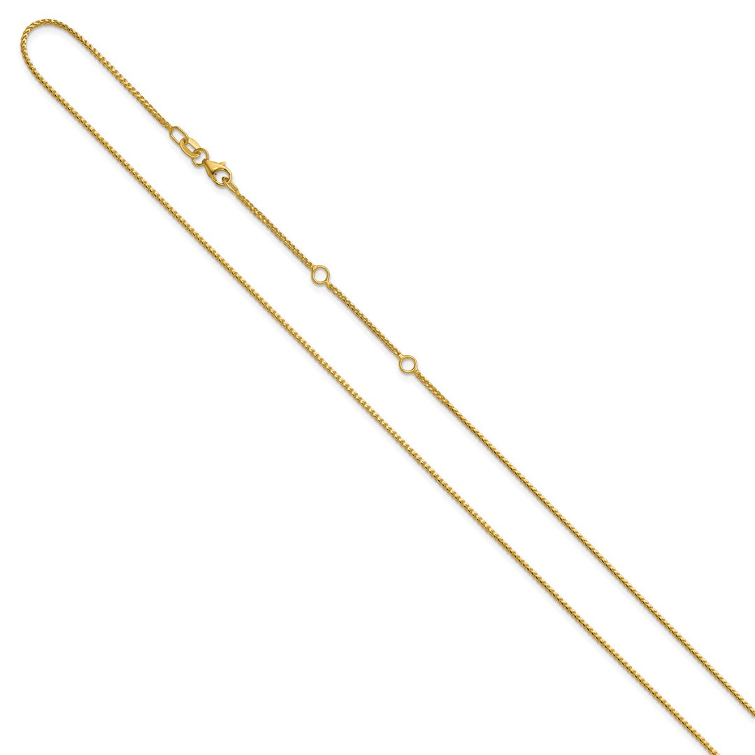 Gold 1.1mm Franco Chain, 16