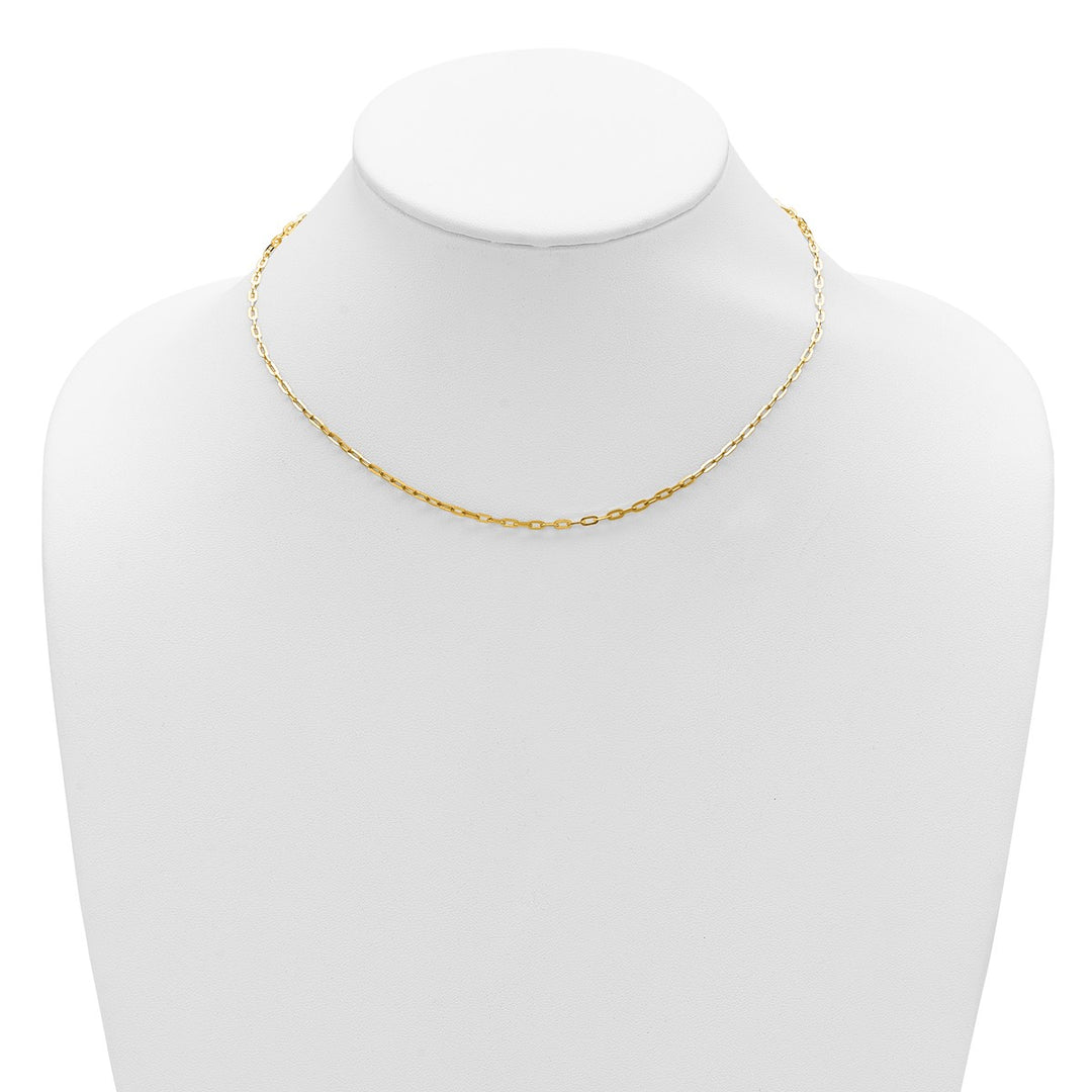 Gold 1.1mm Franco Chain, 16