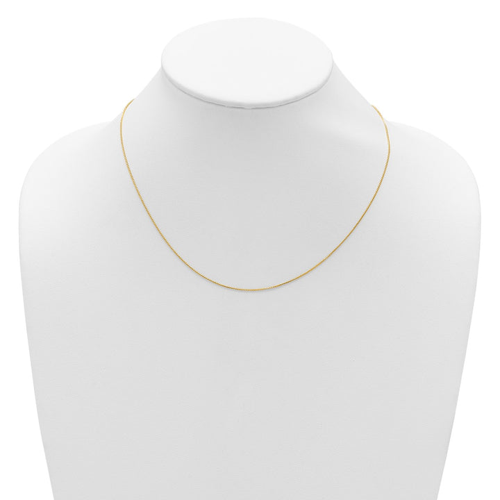 Gold 0.65mm Spiga (Wheat) Chain, 16"