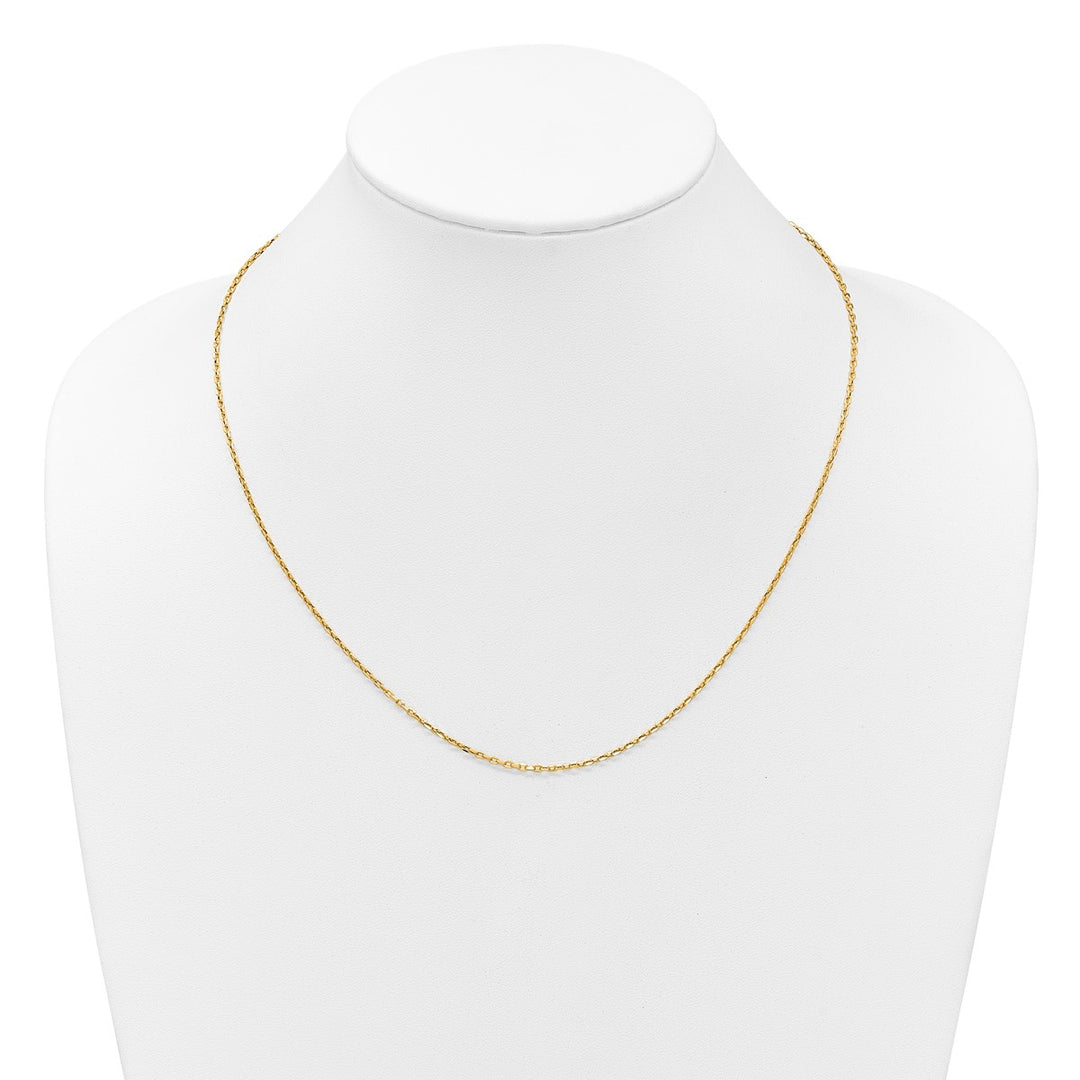 Gold 1.65mm Cable Chain, 30