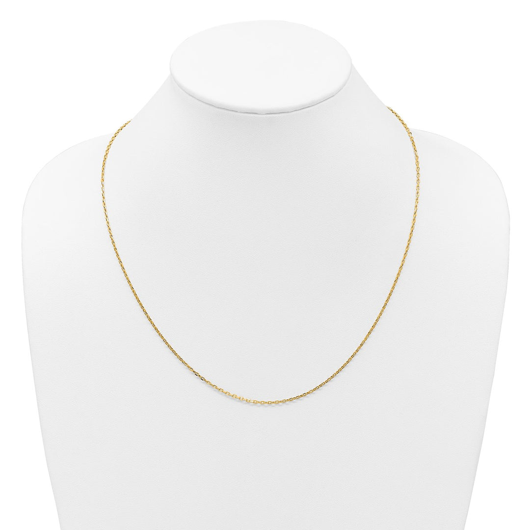 Gold 1.65mm Cable Chain, 30