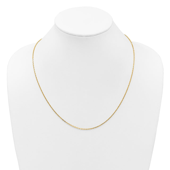 Gold 1.65mm Cable Chain, 30"