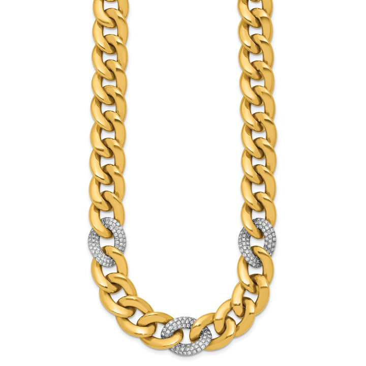 Gold Cable Necklaces, 18"