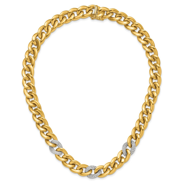 Gold Cable Necklaces, 18"