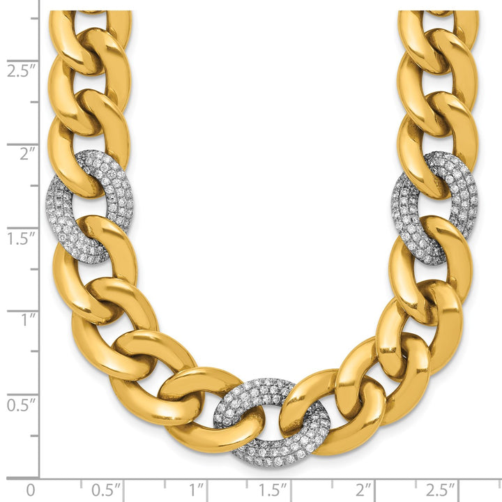 Gold Cable Necklaces, 18"
