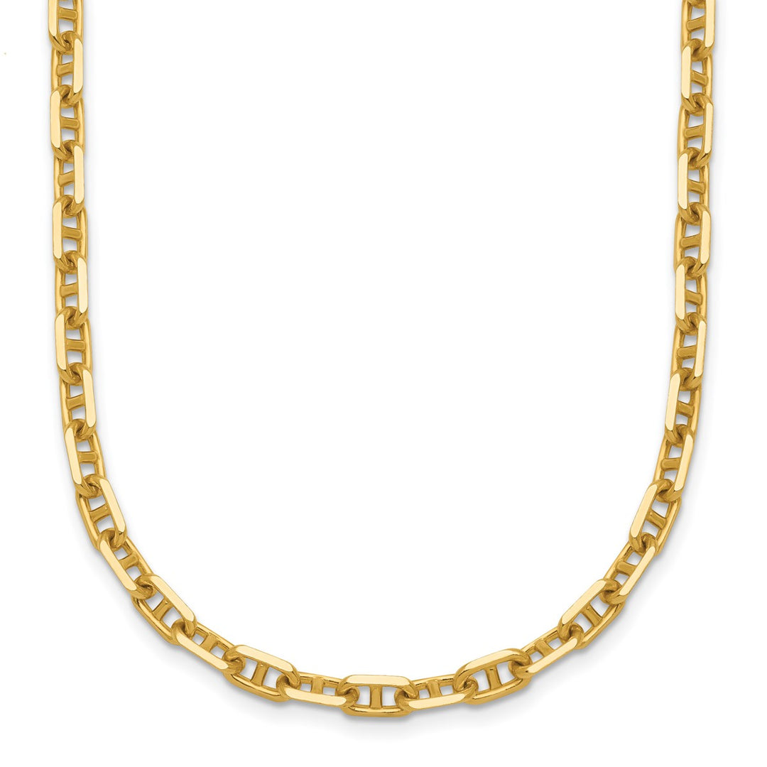 Gold 4.2mm Anchor Chain, 22"